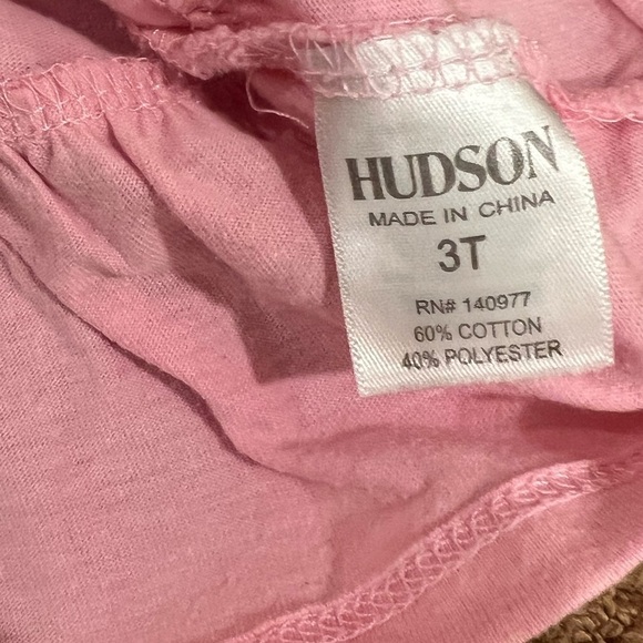 Bundle of 4 Girls Tops Floral Babydoll Hudson Flamingo Size 2T/3T - Picture 5 of 9